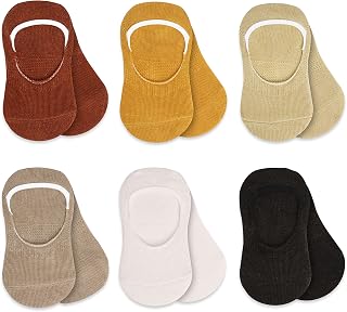 6 pares de calcetines de bebé de algodón para recién nacidos de 0 a 6 meses a 3 años | Calcetines de ballet con asas | Calcetines para niños y niñas