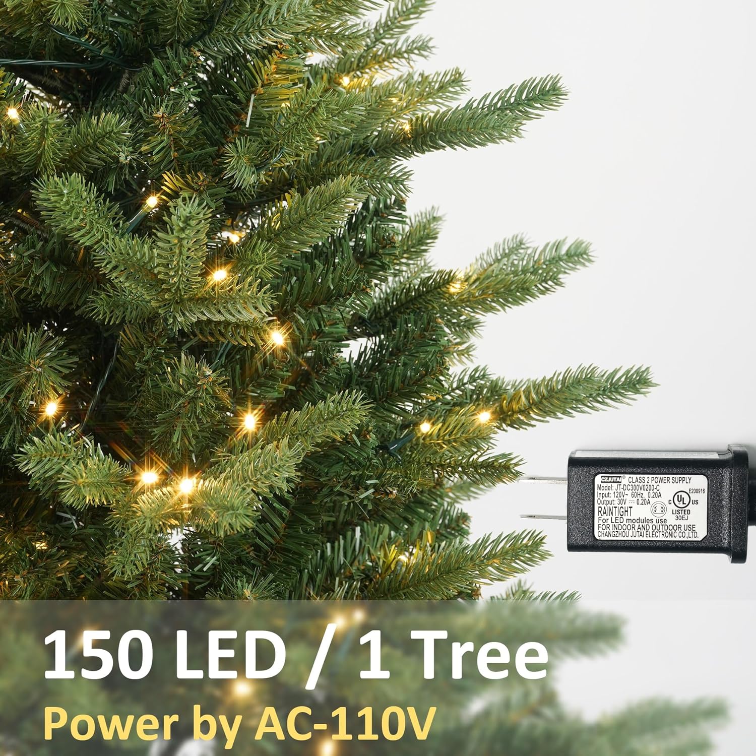 4FT Prelit Potted Christmas Tree with 150 LED, Artificial Christmas Tree Outdoor Indoor Decor, AC-Powered, Warm Lights for Front Door, Porch, Entryway – 2 Pack