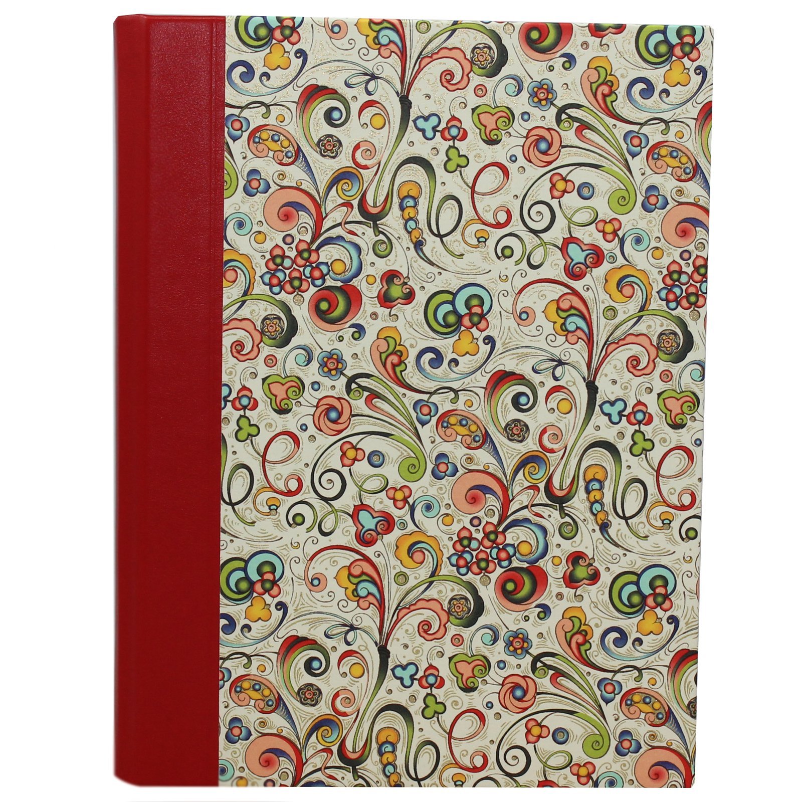 Carnet Tempesta Rouge haut de gamme équipé d'un stylet fin assorti