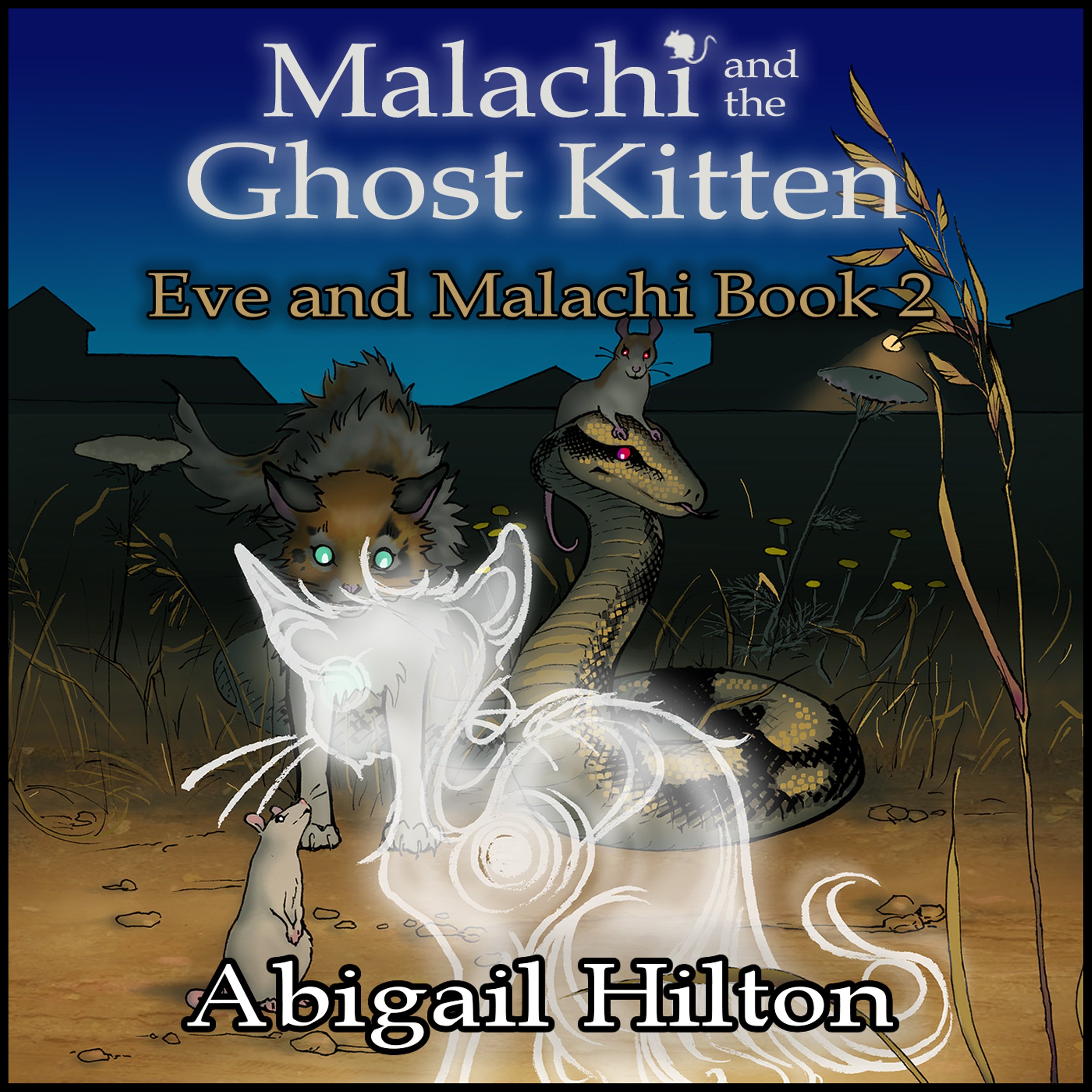 Cover art for Malachi and the Ghost Kitten