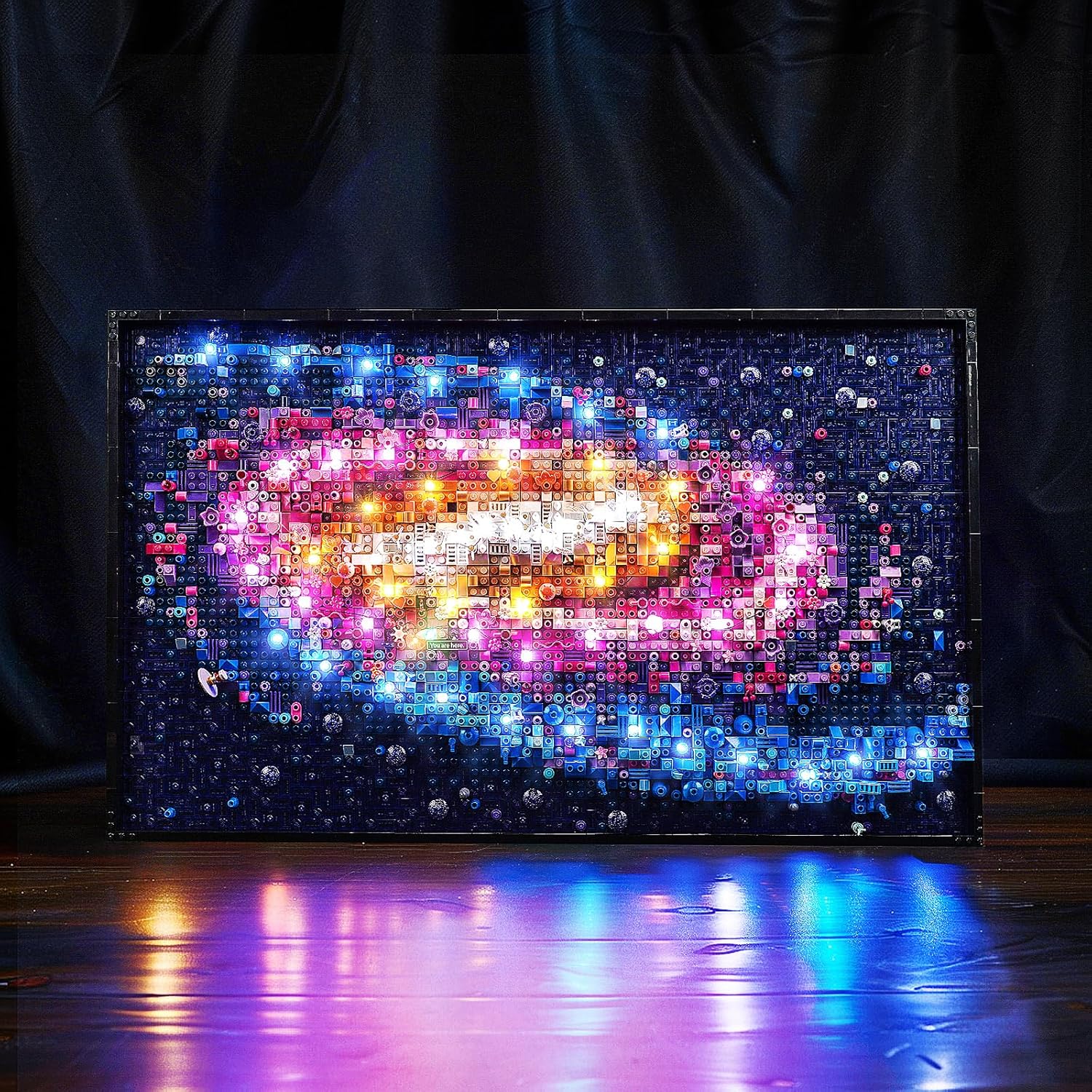 LED Lighting Compatible with Lego The Milky Way Galaxy 31212, Light Kit Compatible with Lego 31212, Giving Light to Model, NOT Included The Model Set?Standard Version?