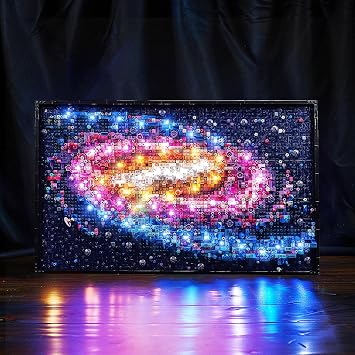 LED Lighting Compatible with Lego The Milky Way Galaxy 31212, Light Kit Compatible with Lego 31212, Giving Light to Model, NOT Included The Model Set?Standard Version?