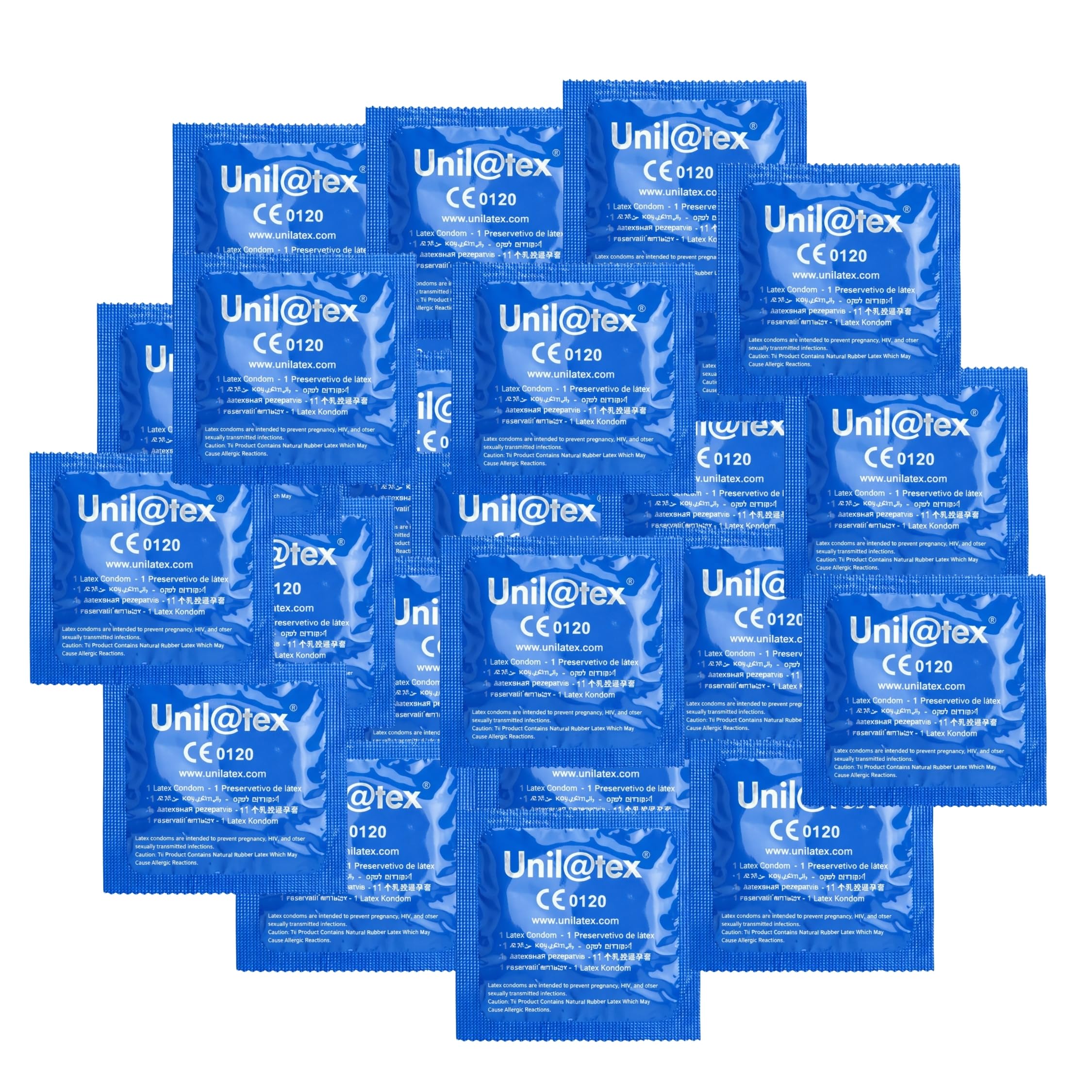 Unilatex Deluxe Quality Natural Classic Condones de Látex Natural Lubricados Tamaño Estándar 53 mm x 185 mm Ajuste Cómodo Alta Protección Testados Electrónicamente (144 Unidades) — view 3