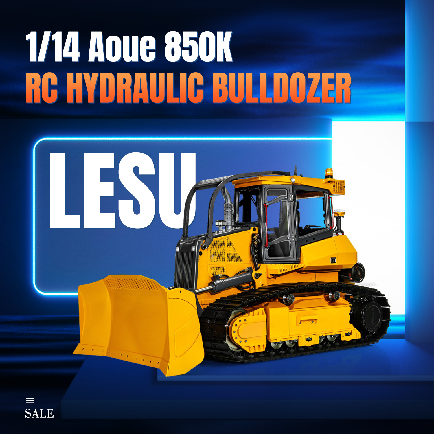 Amazon.com: TOUCAN RC HOBBY RTR LESU 1/14 Bulldozer hidráulico RC