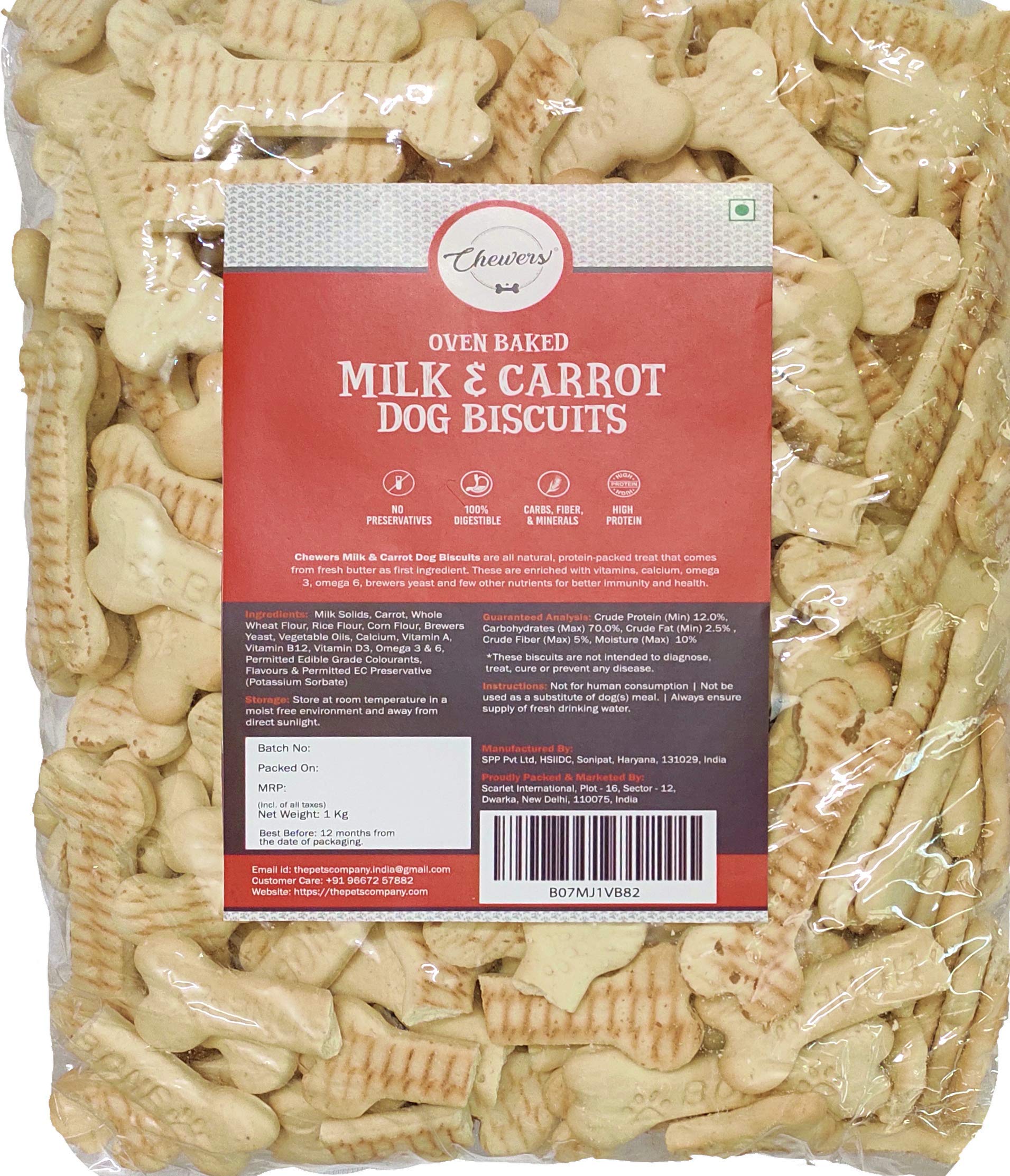 See full amazon price history chart for Chewers Oven Baked Real Carrot & Milk Dog Biscuits, Dog Treat 1 Kg (Pack of 12) Chewers Oven Baked Real Carrot & Milk Dog Biscuits, Dog Treat 1 Kg (Pack of 12) (B07WFQCLMP) Amazon Price History, Amazon Price Tracker