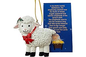 Legend of The Lamb Christmas Tree Ornaments