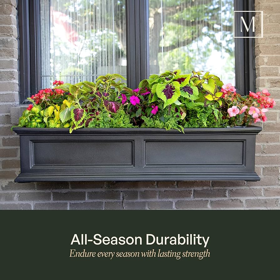 Amazon.com: Mayne Fairfield 3-Foot Window Box – Self