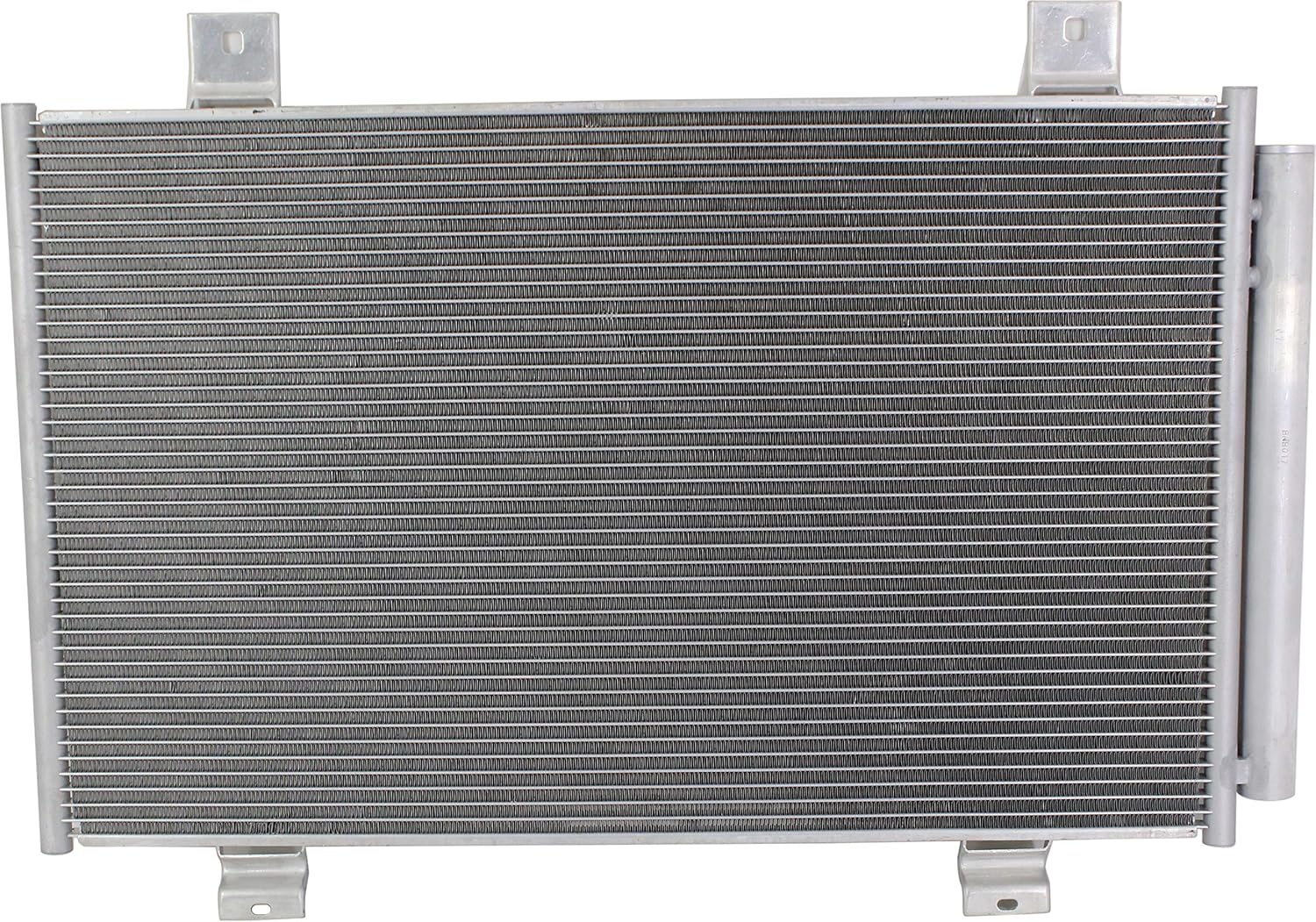 Kool Vue A/C Condenser Compatible with Toyota Highlander 2008-2013 2.7L, 3.5L Front