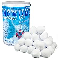 Algopix Similar Product 11 - Indoor Snowball Fight SNOWTIME ANYTIME
