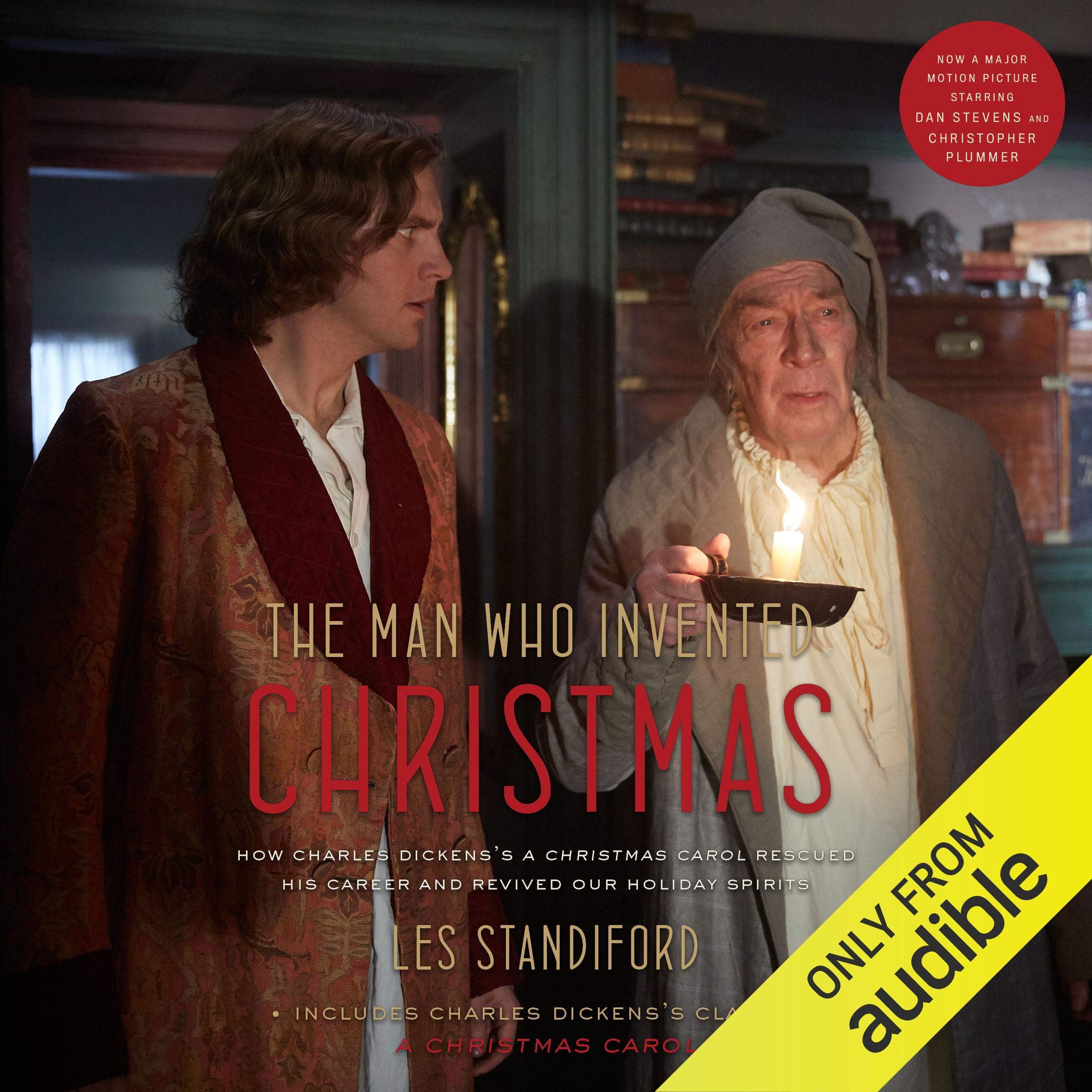 Cover art for The Man Who Invented Christmas