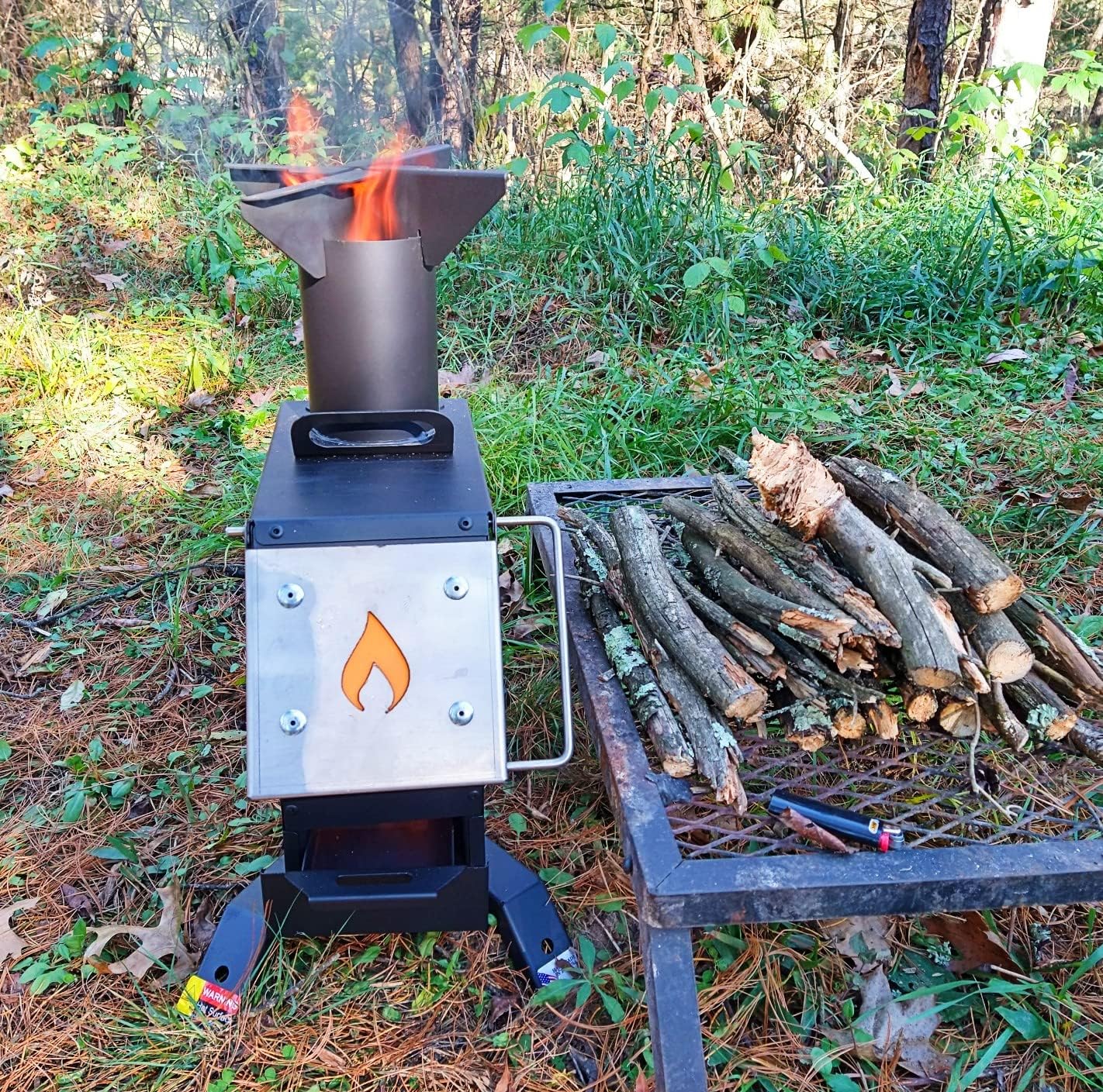 Bullet Proof Rocket Stoves 50 BMG Cooking and Emergency Tent Heater