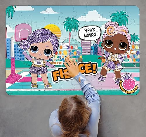 Miniatura 4 de Buffalo Games - L.O.L Surprise! - All Star Sports - Rompecabezas de piso de 50 piezas para niños perfecto para tiempo familiar - Tamaño terminado 24