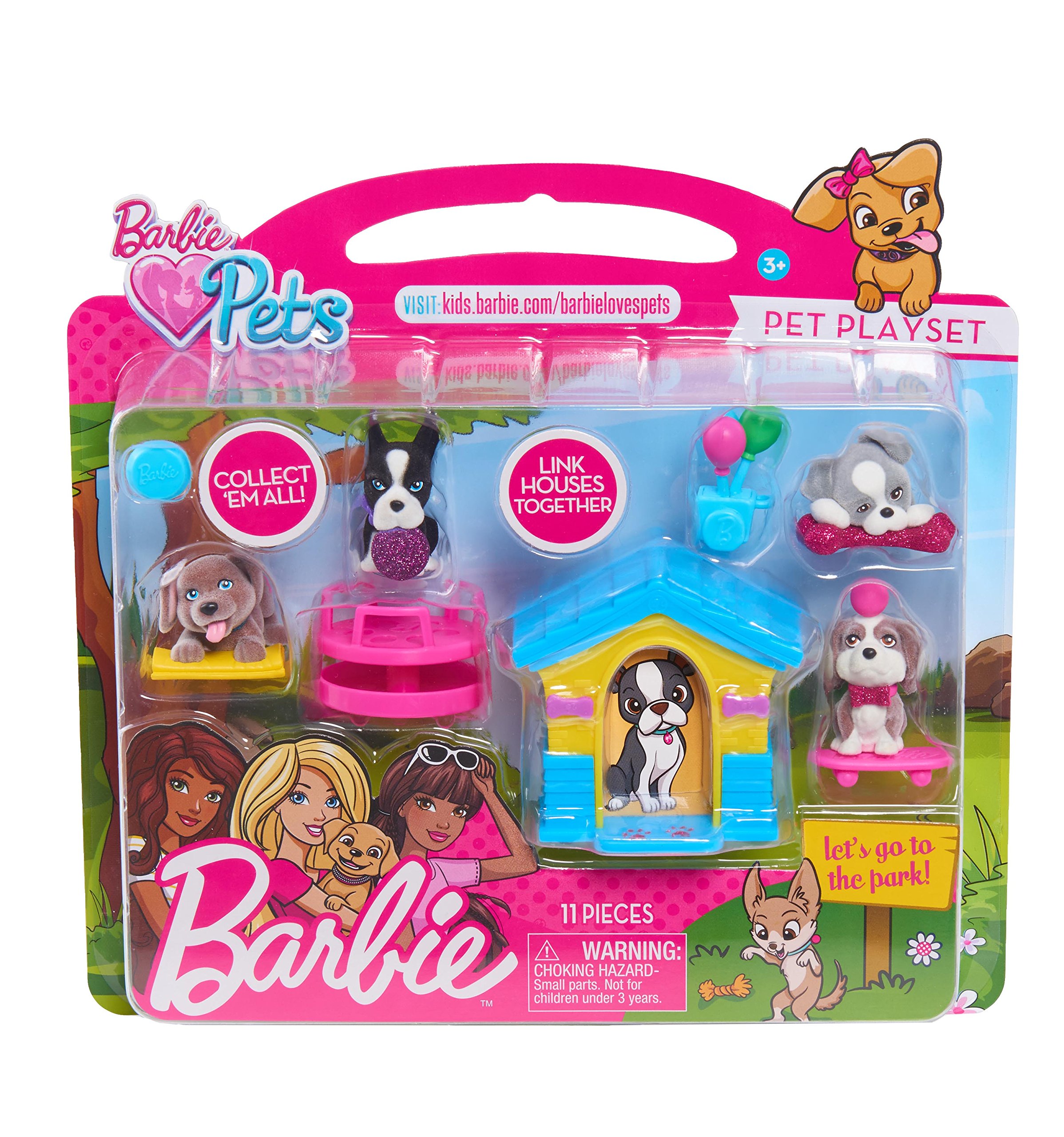 barbie dog playset