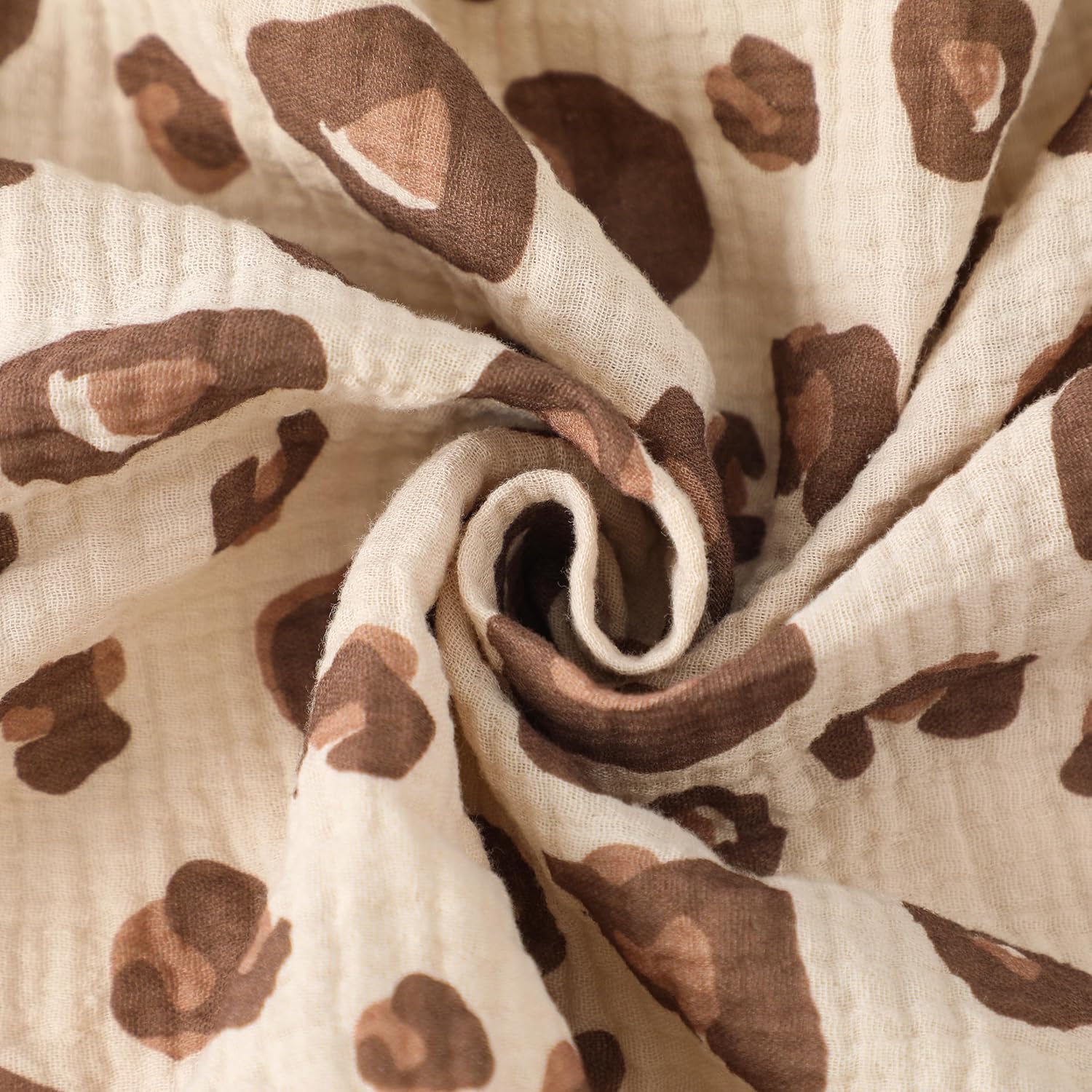 TADO MUSLIN Baby Crib Sheets 2 PCS, 100% Organic Cotton Fitted Crib Sheet for Standard Crib Mattress (52"x28"), Soft and Breathable for Girl and Boy