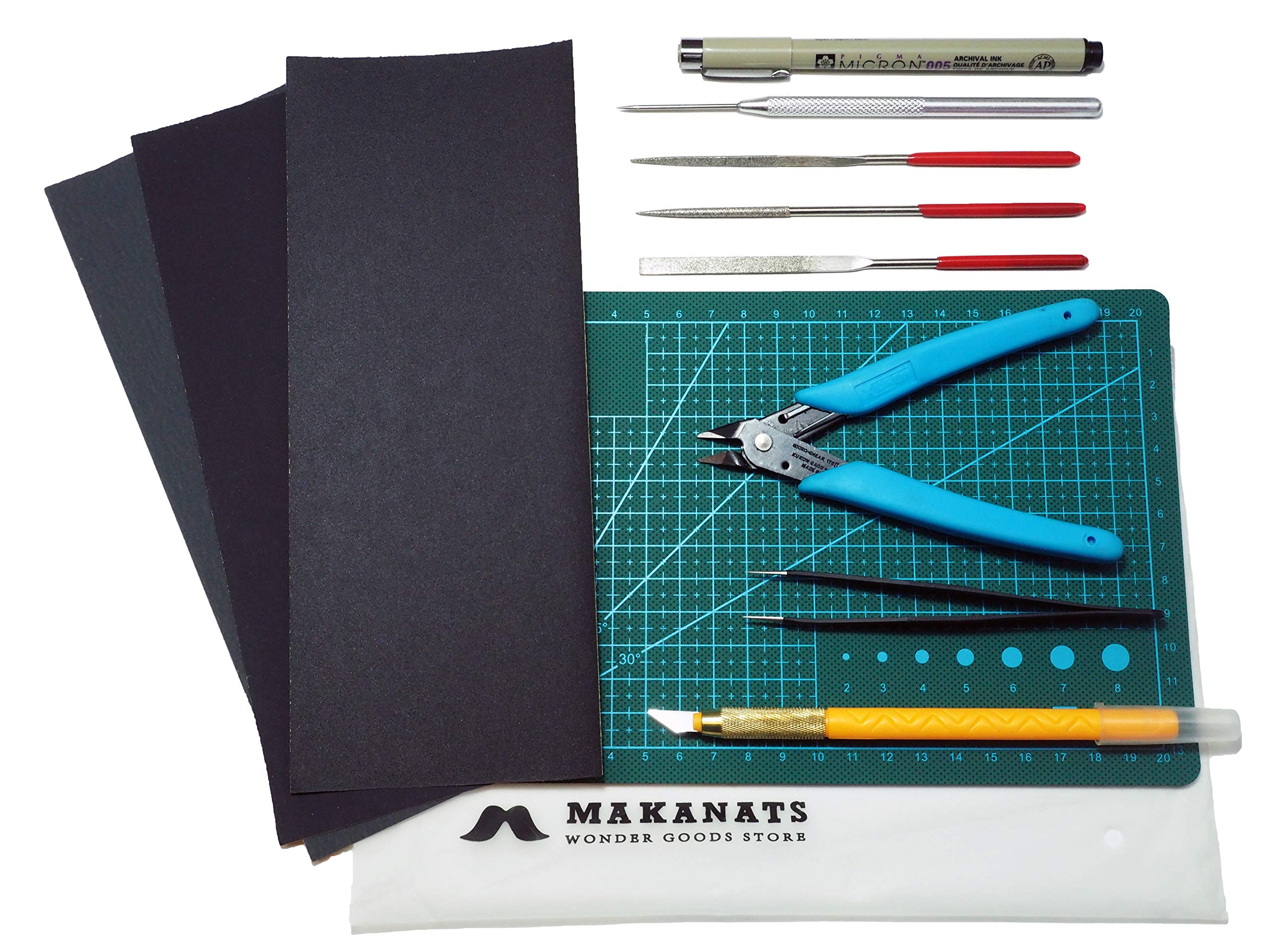 Amazon | MAKANATS プラモデル 工具セット はじめの一つを作るための 