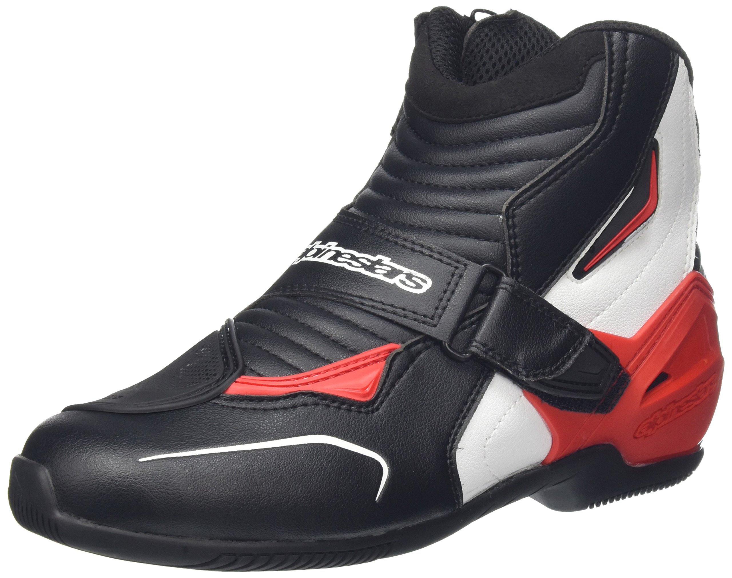 Alpinestars バイク用シューズ ブラック/レッド Amazon.co.jp: alpinestars(アルパインスターズ)バイクシューズ