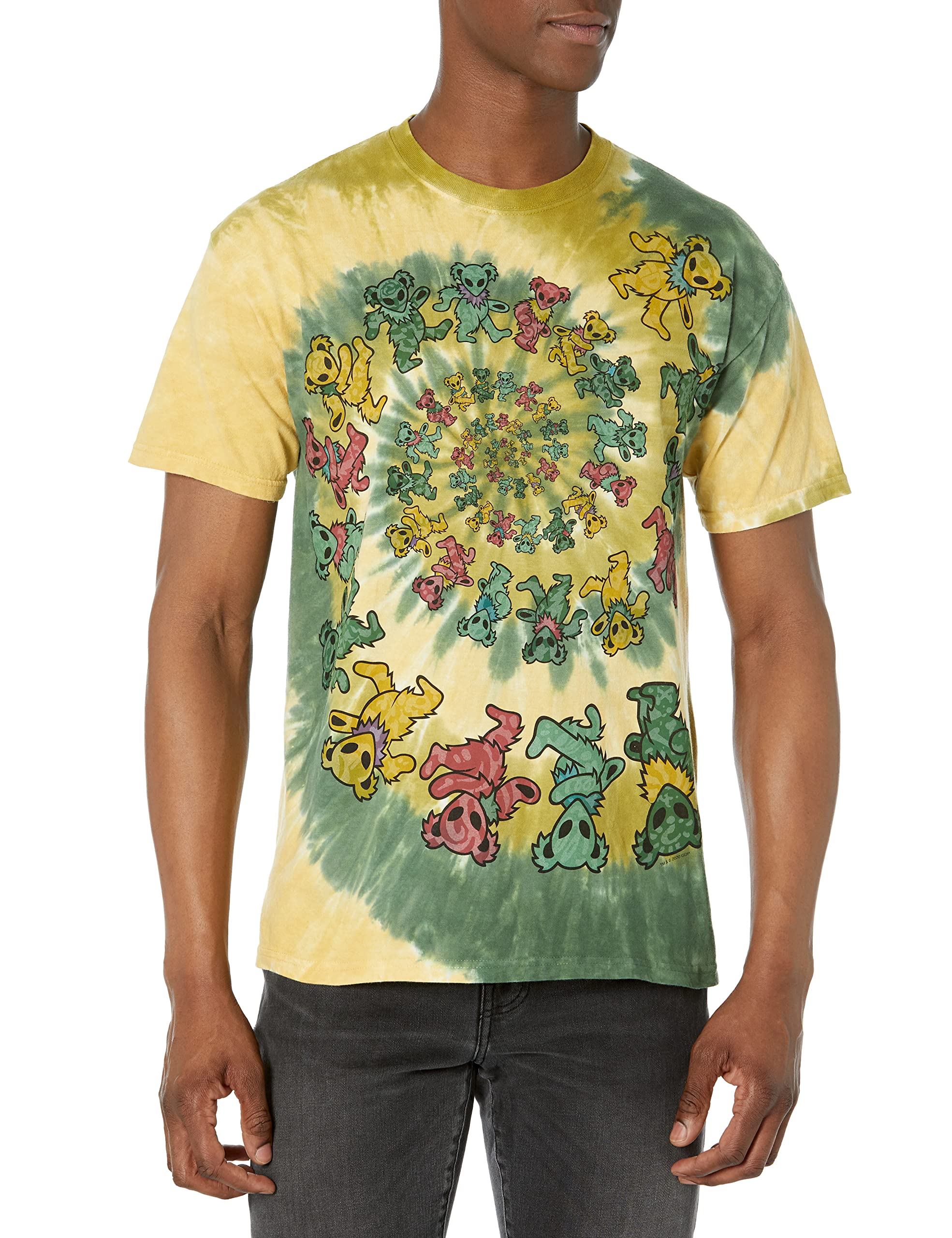 Liquid Bluemens Liquid Blue Alien Bears Tie Dye T-shirt T-Shirt