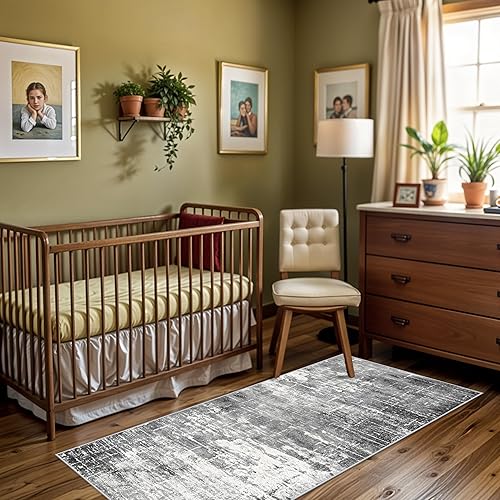 Miniatura 723 de Alfombra lavable para pasillo y de cocina, alfombra de entrada, vintage, suave para el suelo, alfombra antideslizante para interiores, para baño