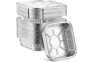 MontoPack 8" Aluminum Pans: The Perfect Solution for Baking, Toasting, Roasting, and More!