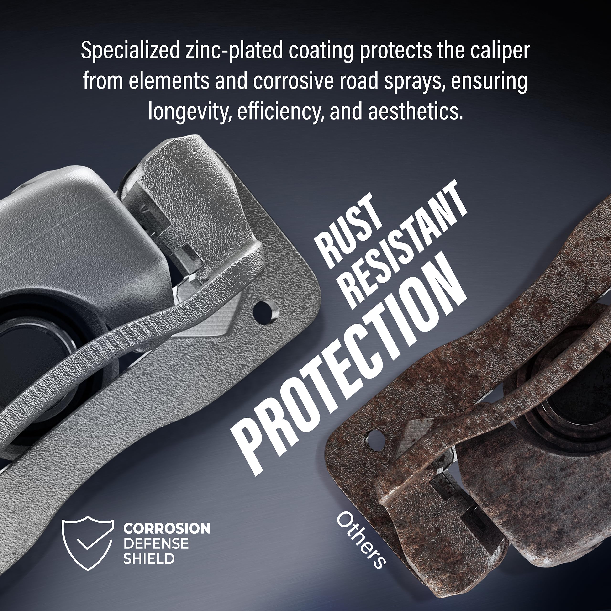 Amazon.com: CMX Front Left (Driver Side) Disc Brake Caliper SLC  