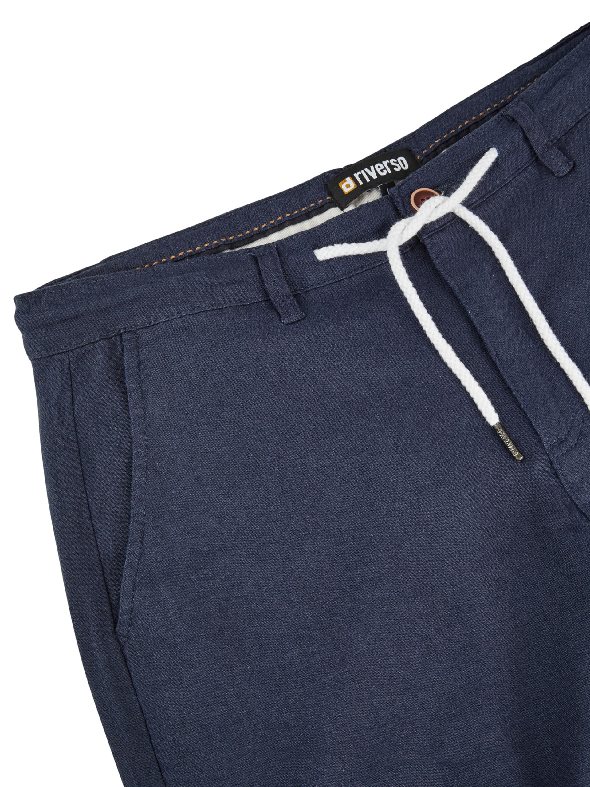 riverso Leinenhose Herren lang Regular Fit RIVMarco Sommerhose