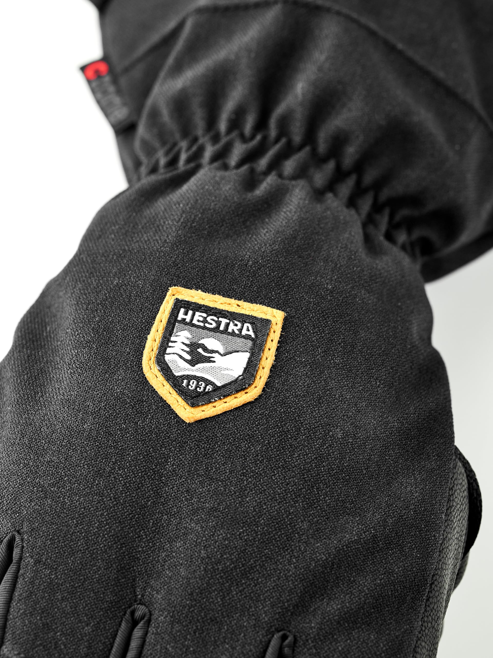Hestra Unisex CZone Mountain 5-Finger Handschuh Wasserdicht Winddicht Leder Alpin Skihandschuh für Damen & Herren