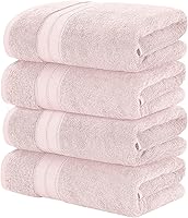 Vista 14 de Modern Threads Paquete de 4 Sábanas de Baño SpunLoft Azul 35x66 pulgadas