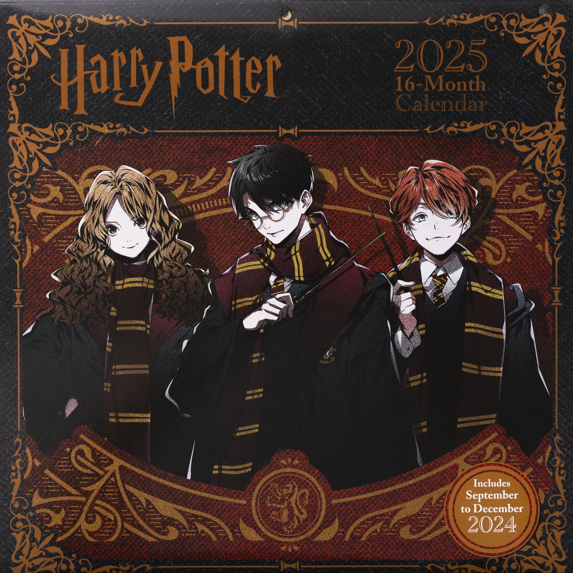 Pyramid International 16 Months Harry Potter (Magical) 2025 30x30 Square Calendar 150gsm, Colour, 30.1W x 60.1H cm