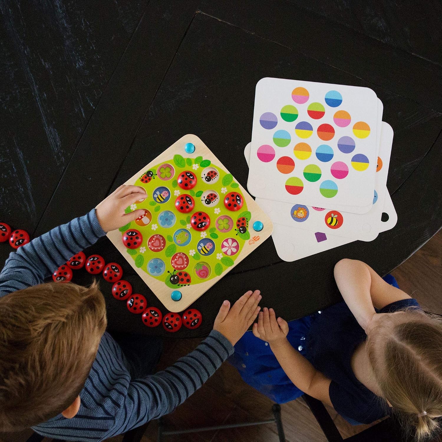 Fat Brain Toys Ladybug's Garden Memory Game Games for Ages 3 to 4