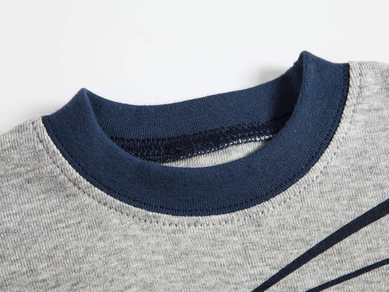 Dolphin&Fish Boys Pajamas 4Piece Toddler Kids Pjs Sets Cotton Toddler Clothes Sleepwears - Image 3