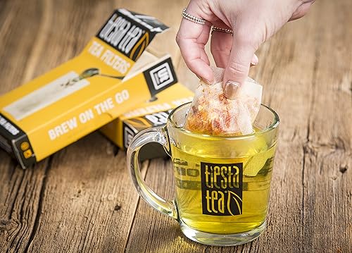 Miniatura 9 de Tiesta Tea  Filtros de té para hojas sueltas infusor de té desechable tamaño número 2 de 2a 4tazas de capacidad 100Filtros