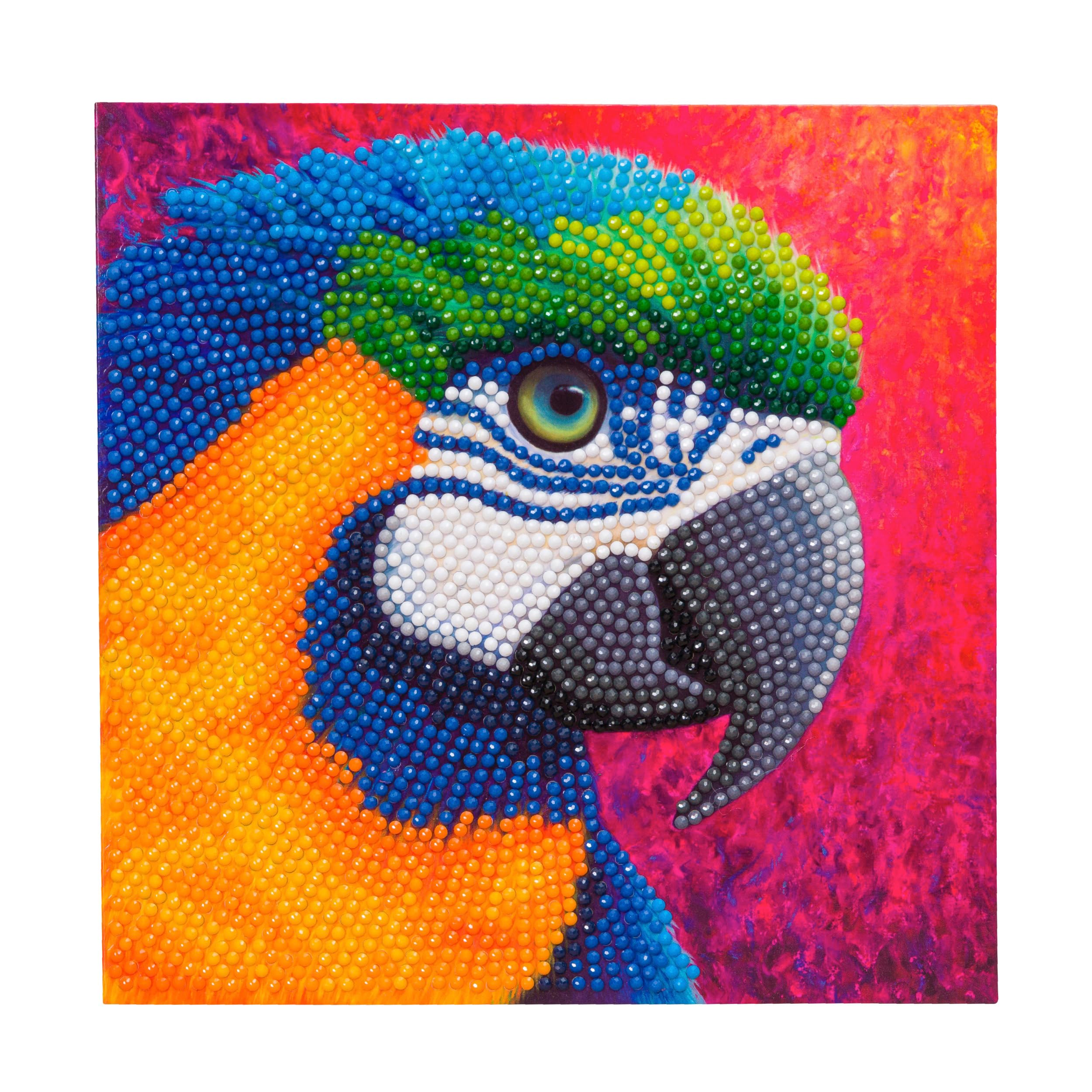 Crystal Art Paradise Card Kit By Rachel Froud 18X18cm