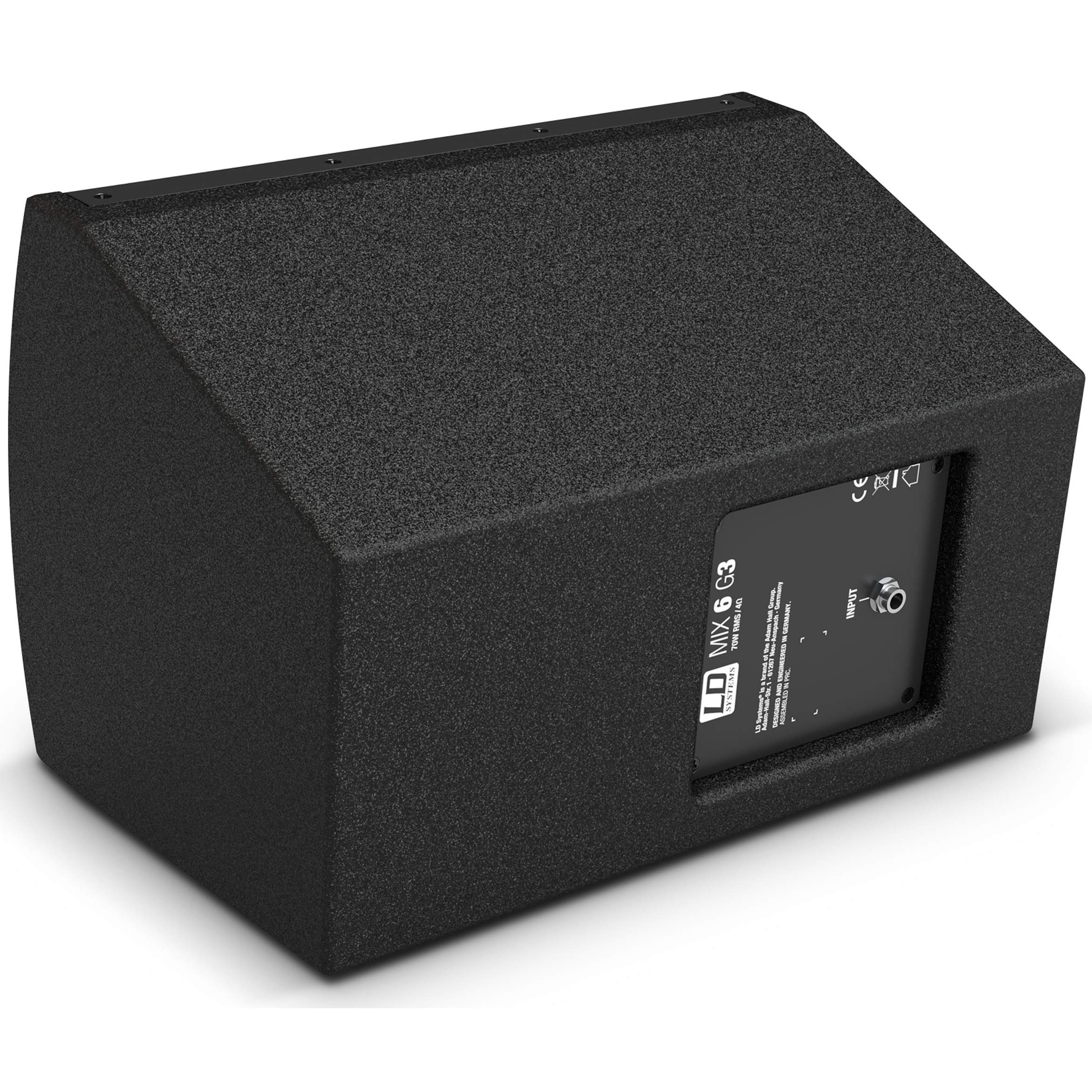 LD Systems MIX 6 2 G3 2-Weg Slave-Lautsprecher 6,5" passiv schwarz
