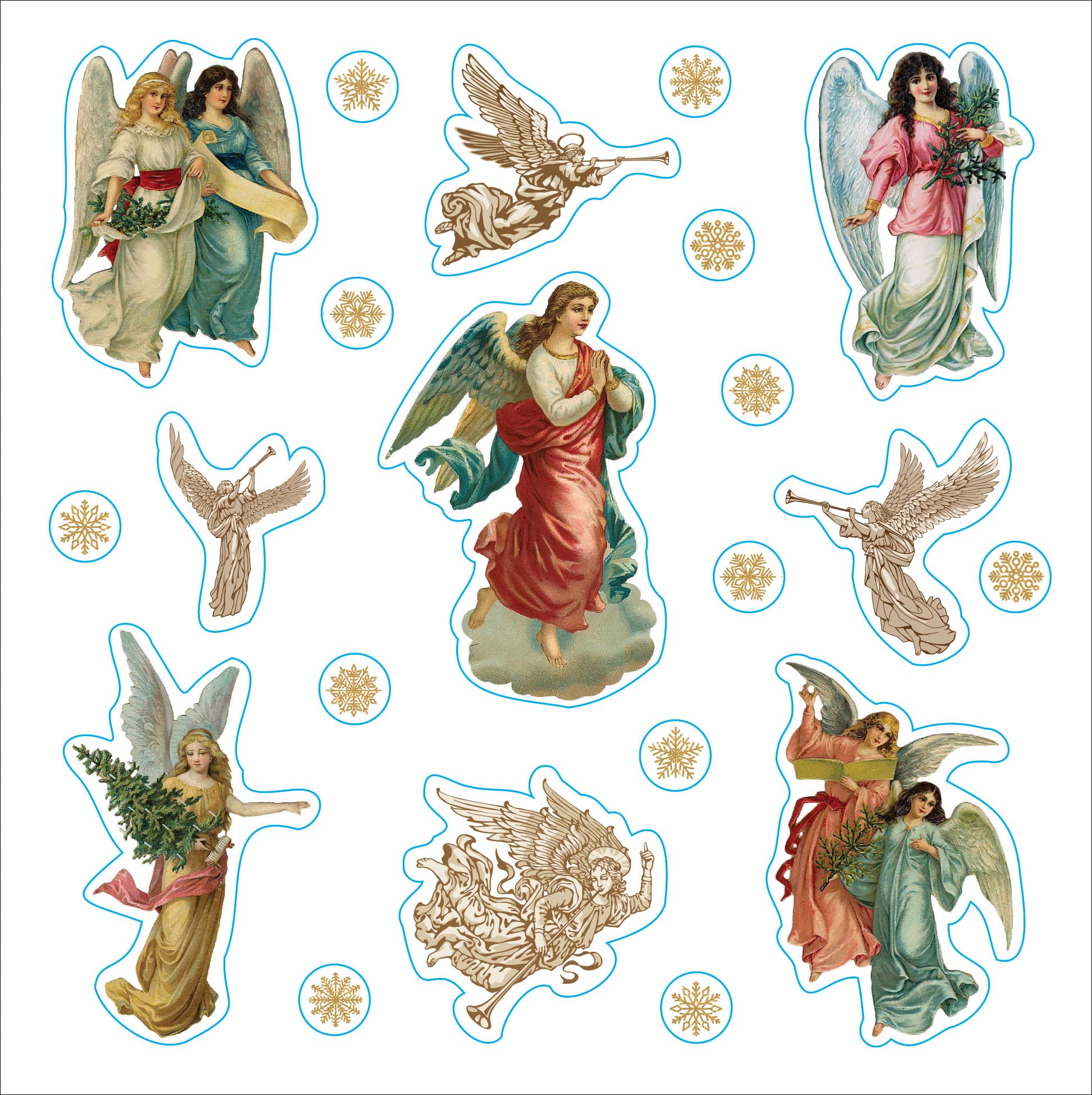 Merry & Bright Christmas!: A Festive Sticker Book