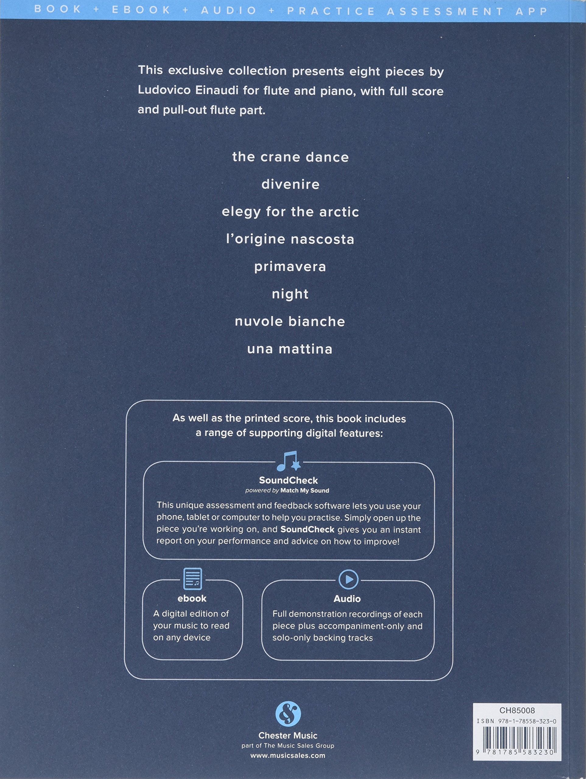 Ludovico Einaudi: The Flute Collection (Book/Online Media) [Lingua inglese]