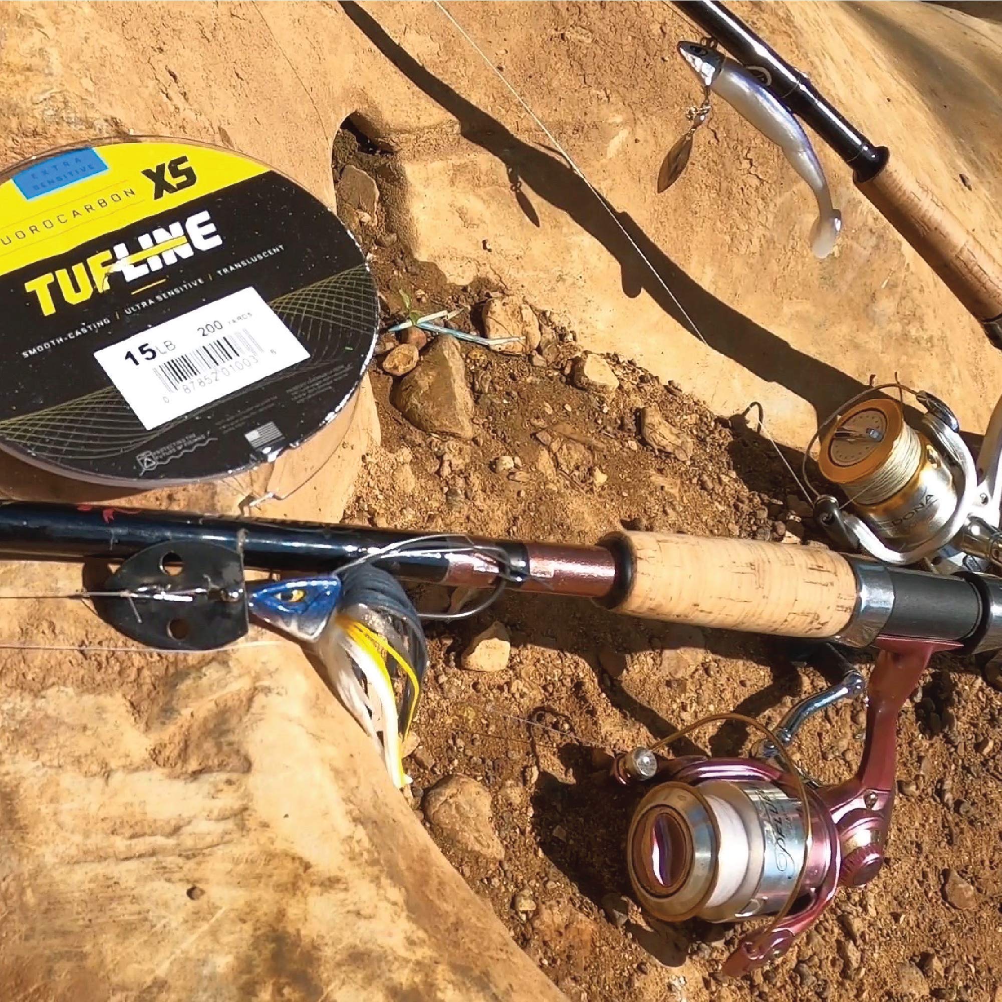 XD Fluorocarbon 25yds 130 Lb Test Clear