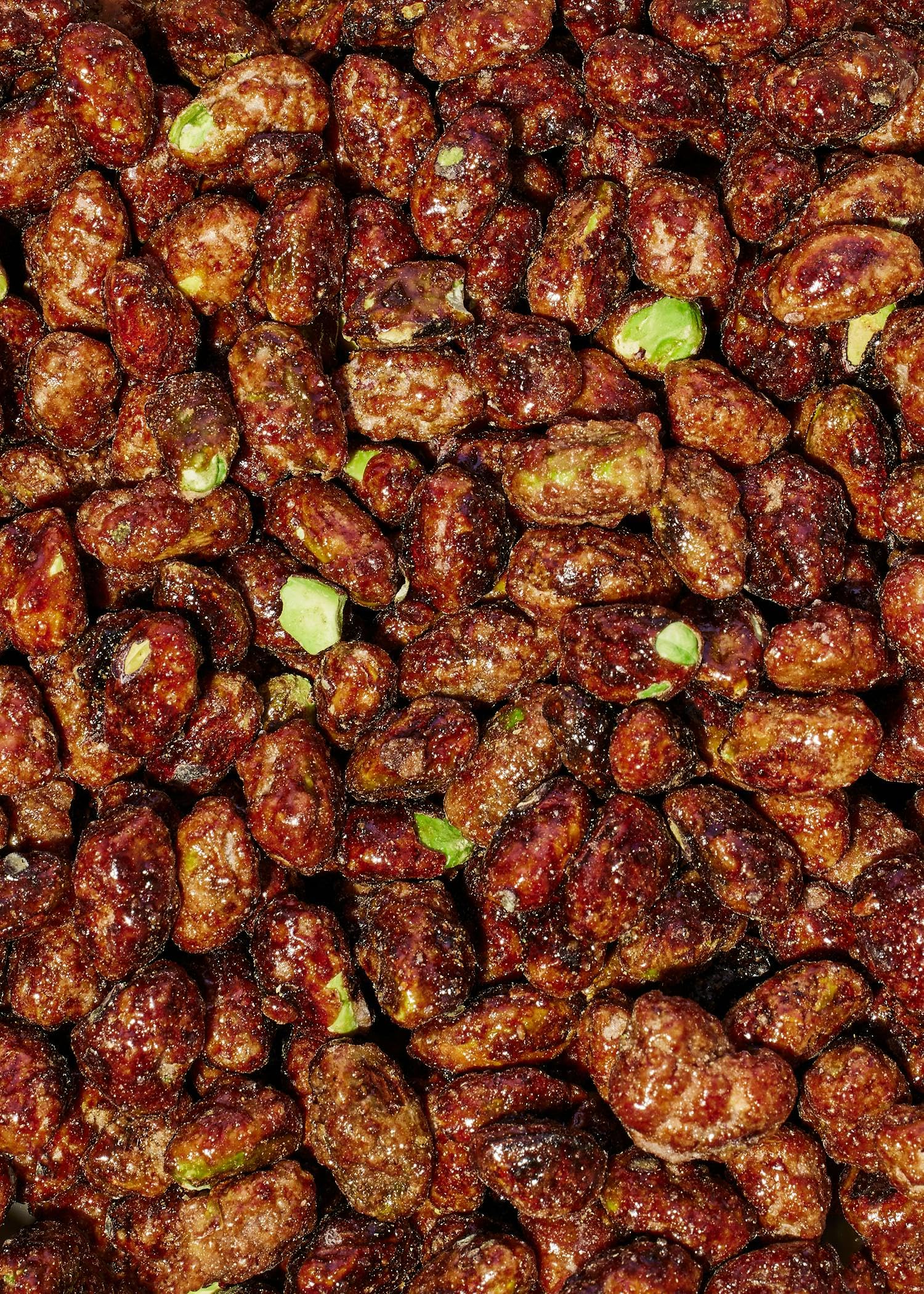 KoRo - Pistaches au caramel salé 500g - Pistaches grillées et caramélisées avec une pincée de sel - Combinaison de sucré et de salé - 500g vrac