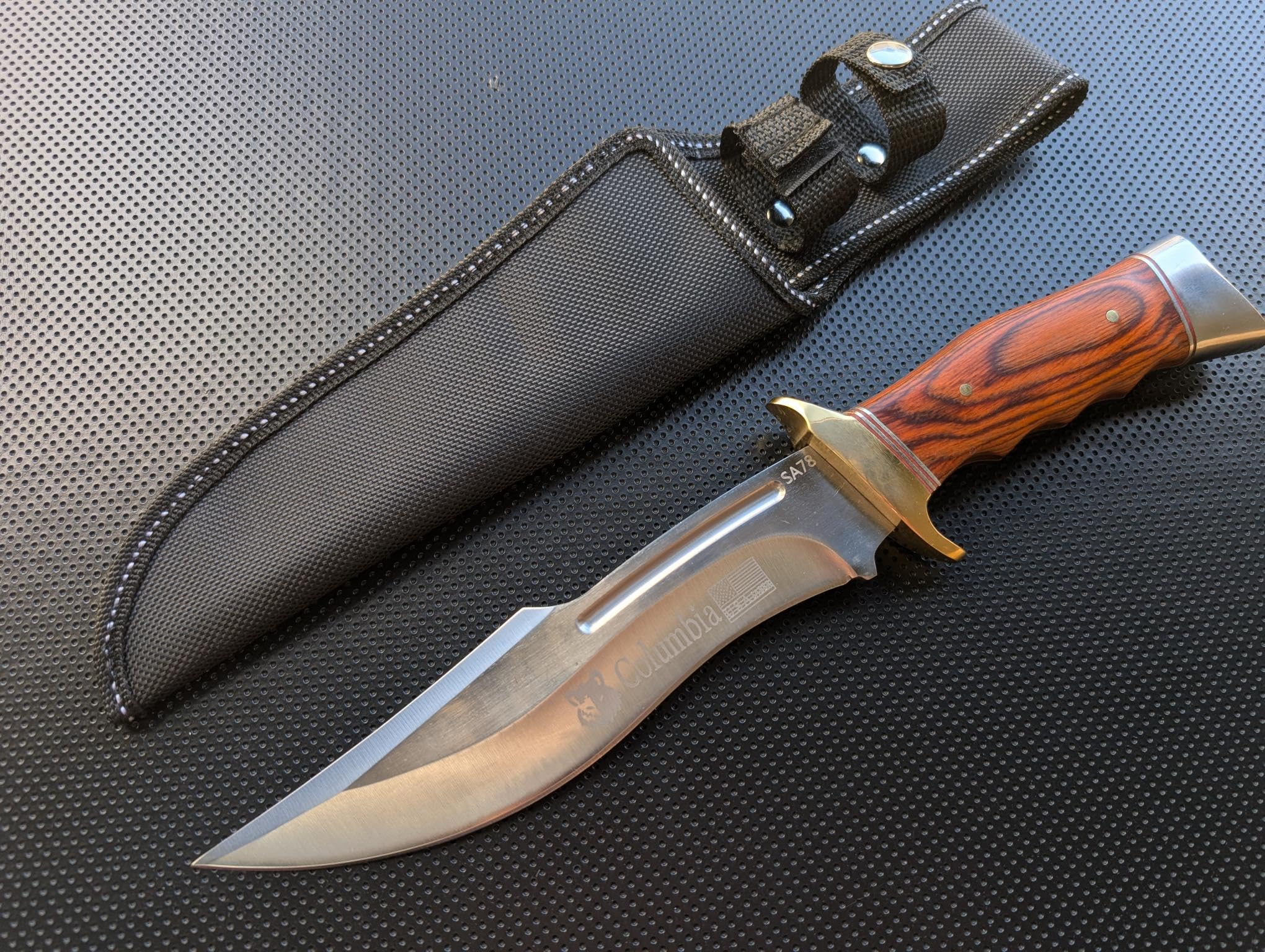 Fixed Blade Columbian SA85 Knife Outdoor Survival Knife Master AU