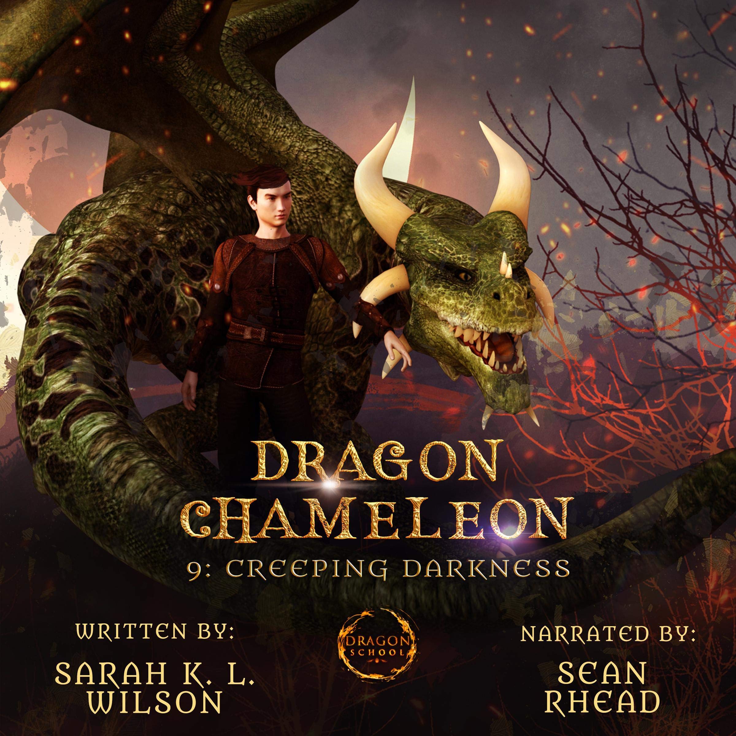 Cover art for Dragon Chameleon: Creeping Darkness