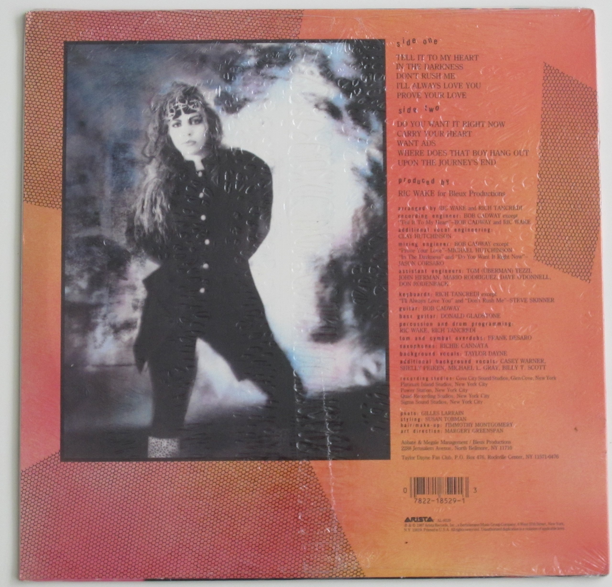 Tell it to my heart (1987) / Vinyl record [Vinyl-LP]