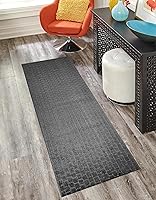 Vista 1 de 3 x 12 pulgadas, 39 pulgadas de ancho x 12 pies de largo, 144 pulgadas de largo, extra ancha, gran ancho, color gris oscuro, antracita, moderno