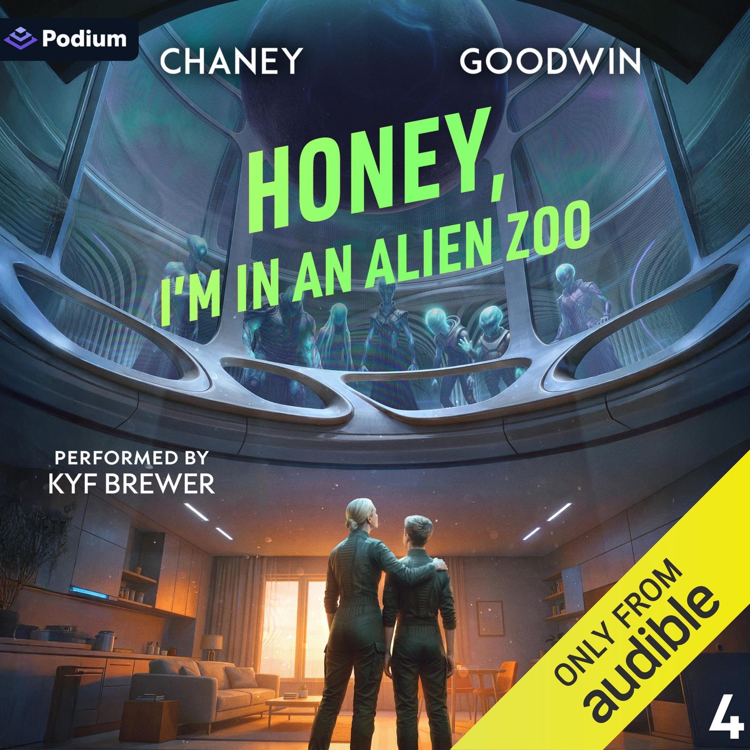 Cover art for Honey, I'm in an Alien Zoo