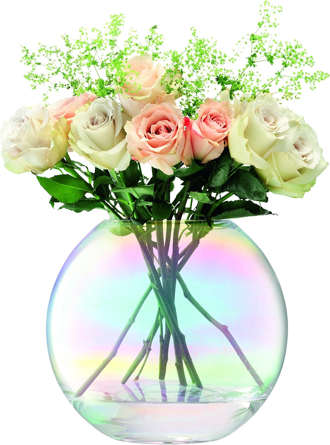 LSA International G1161-24-916 Pearl Vase H9.5in Mother of Pearl