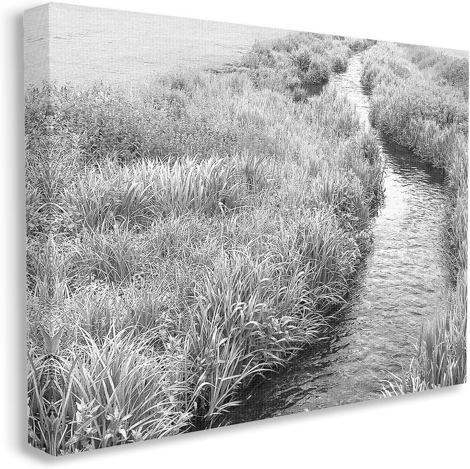 Stupell Industries Flowing Beach Canal Canvas Wall Art by Sarah Jane