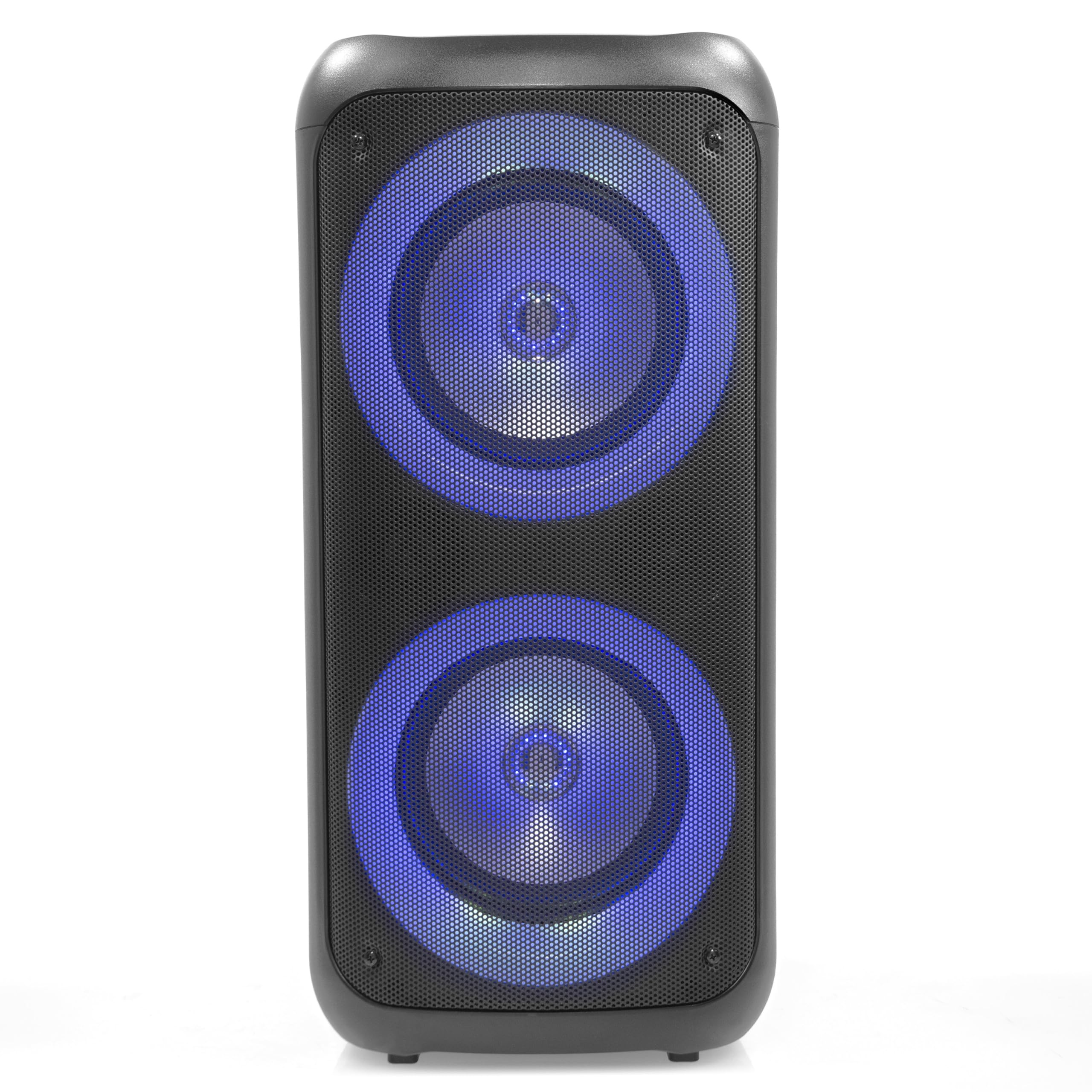 BoomTone DJ Traveler 400 Enceinte sur Batterie, idéale pour Les DJ Mobiles et Les fêtes privées, Bluetooth, lumière intégrée, USB/SD, Poignée de Transport télescopique.