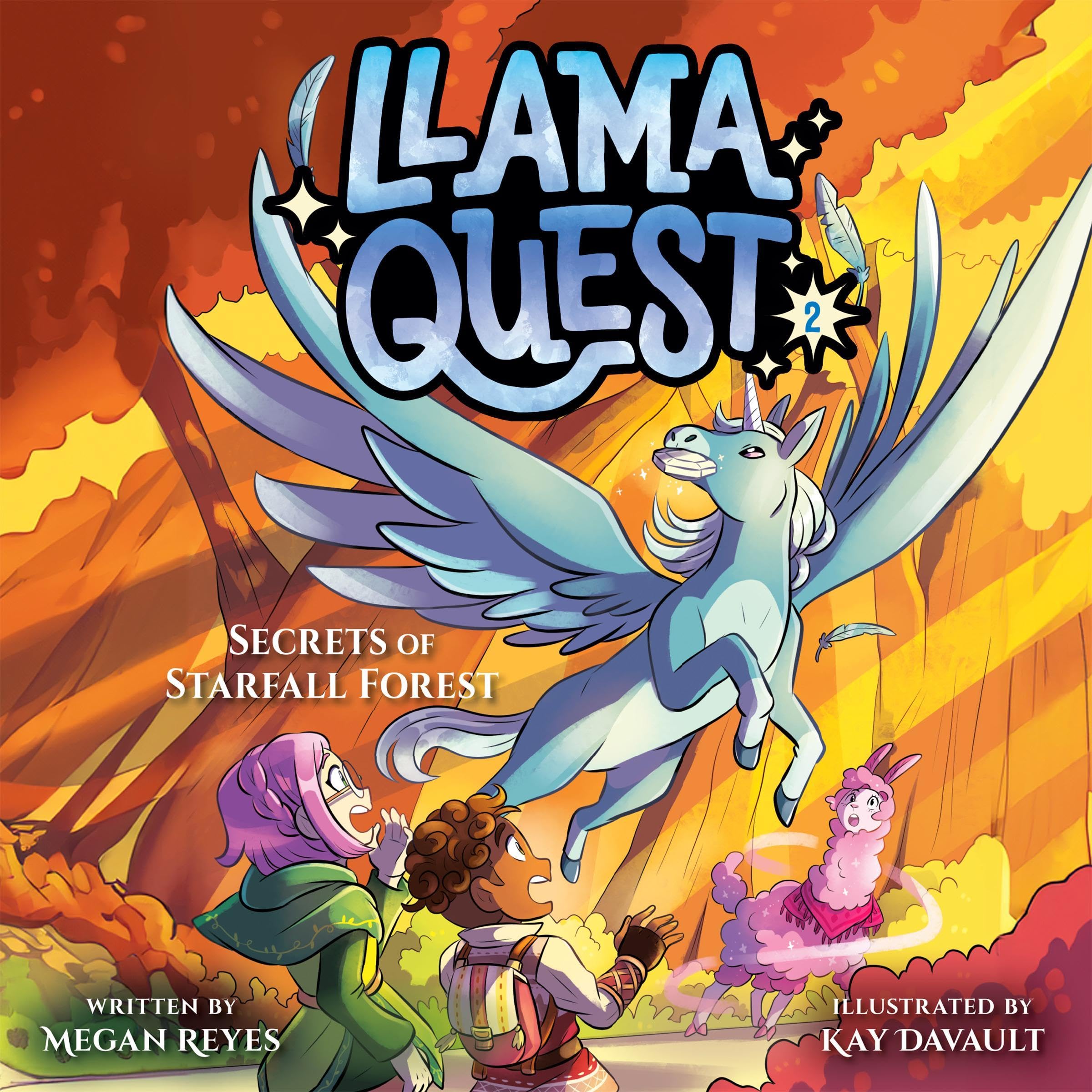 Cover art for Llama Quest #2: Secrets of Starfall Forest