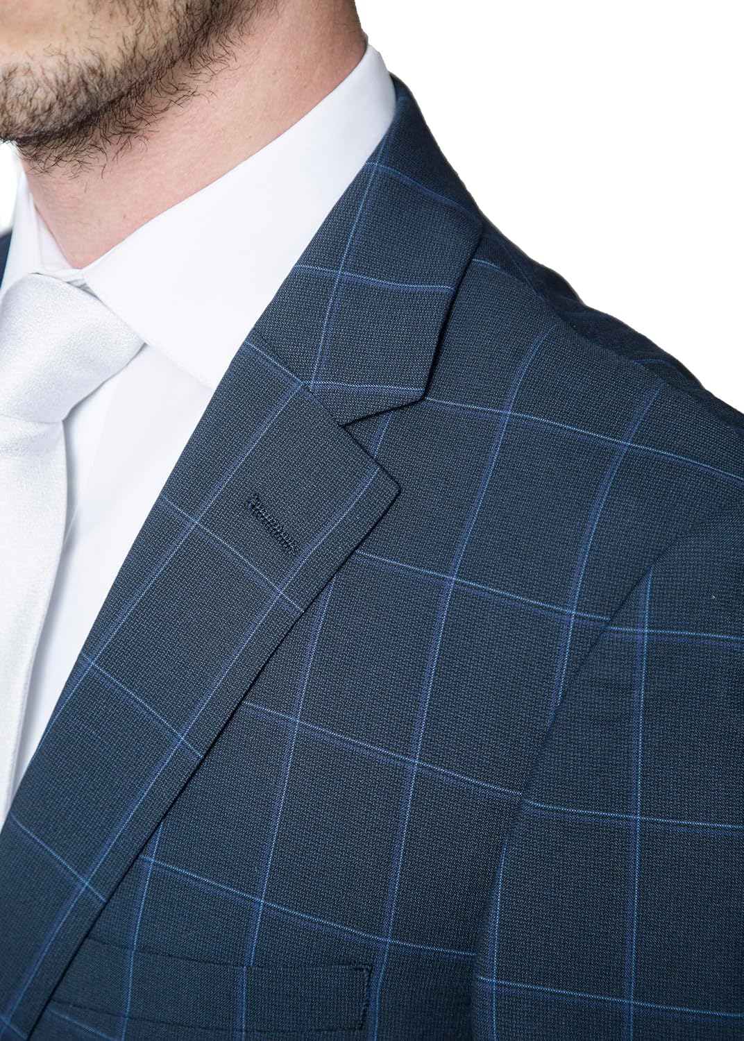 Adam Baker Men's Regular Fit 2-Piece Single Breasted Suit - Colors