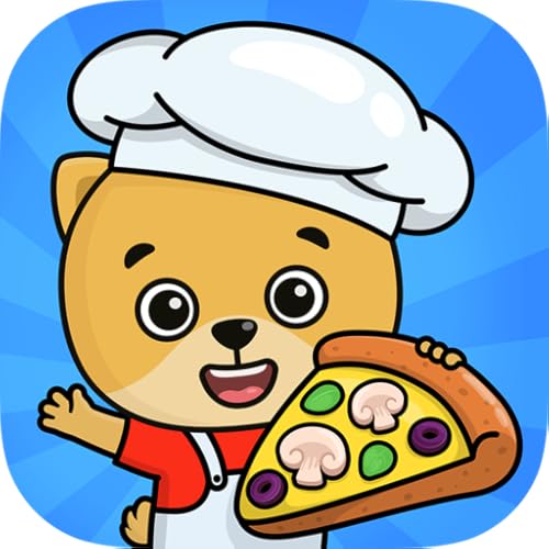 Jogos infantis de cozinha - Jogo educativo de fazer pizza para crianças 2-5 anos