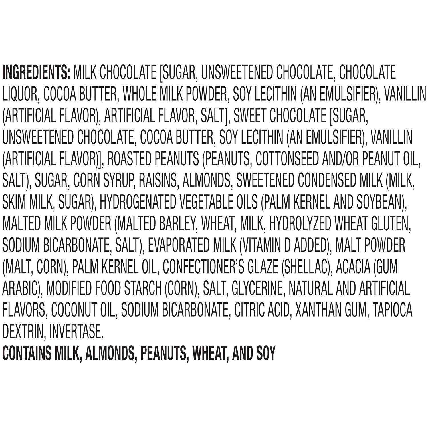 Brach's Milk & Dark Chocolate Bridge Mix, 12 Ounces