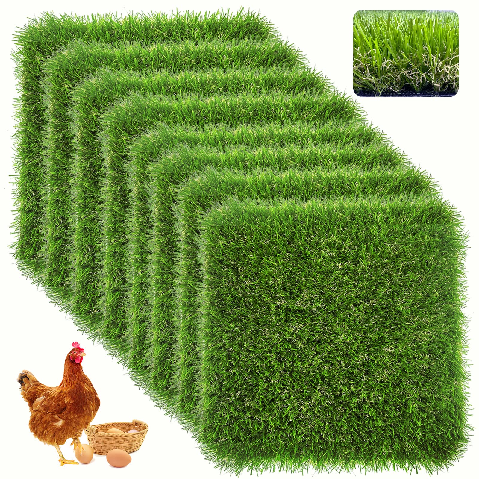 XMxoTxo Artificial Grass Pads